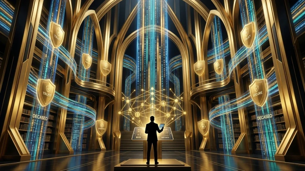 Strategic B2B on-page SEO architecture showing E-E-A-T and Hub-and-Spoke internal linking