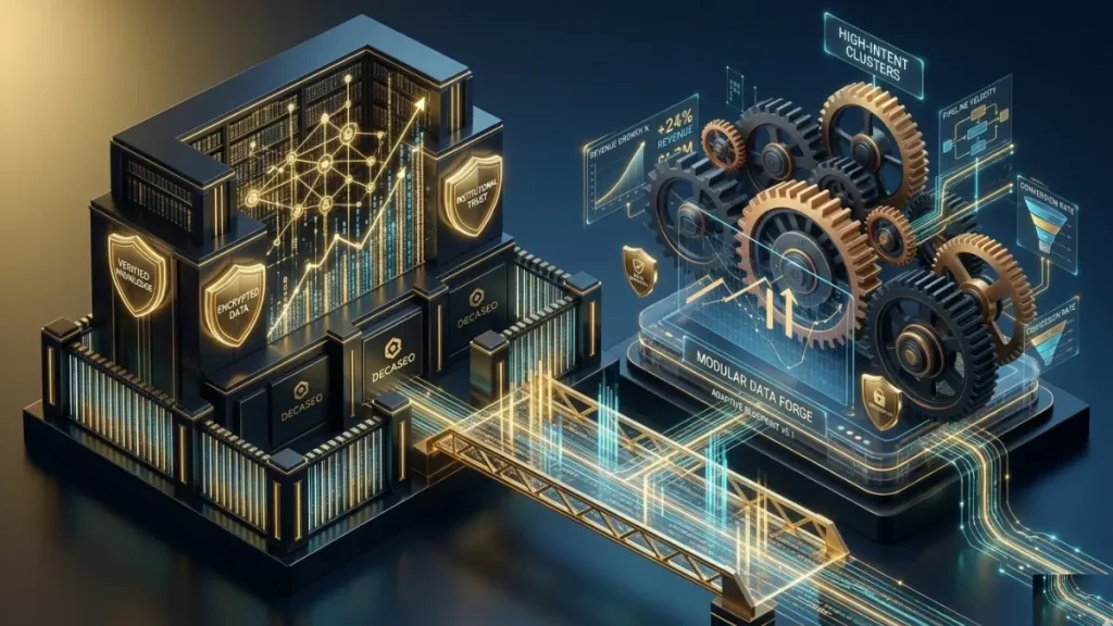 B2B Thought Leadership framework mapping Subject Matter Expertise to organic dominance.