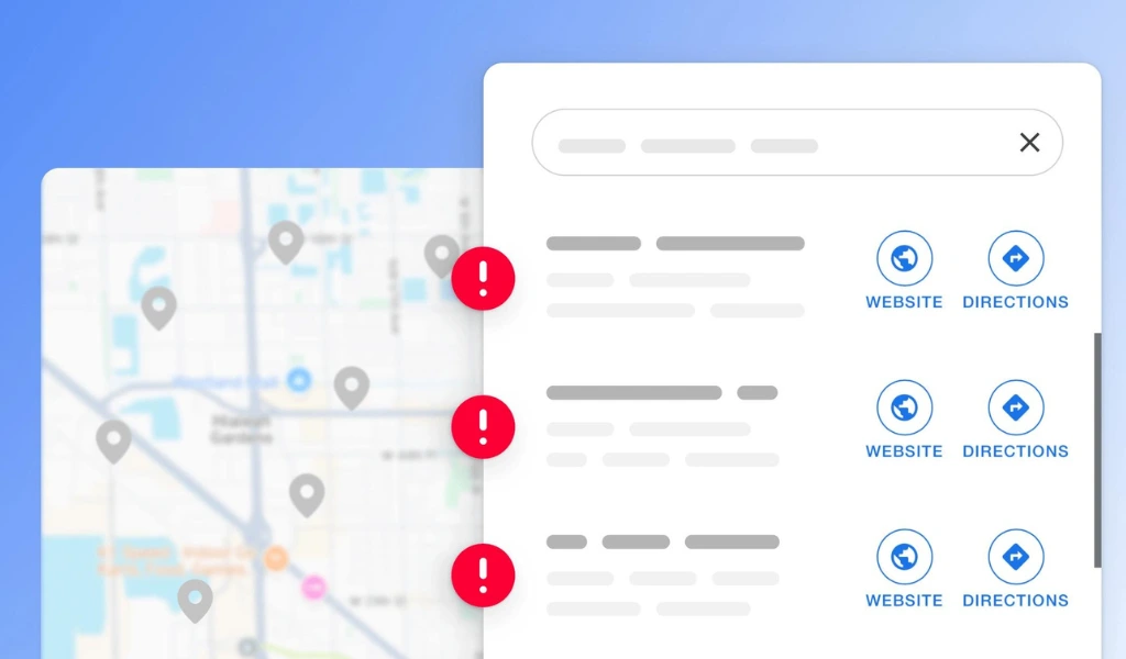 reporting and removing spam competitors from Google Maps with flagged fake business listings